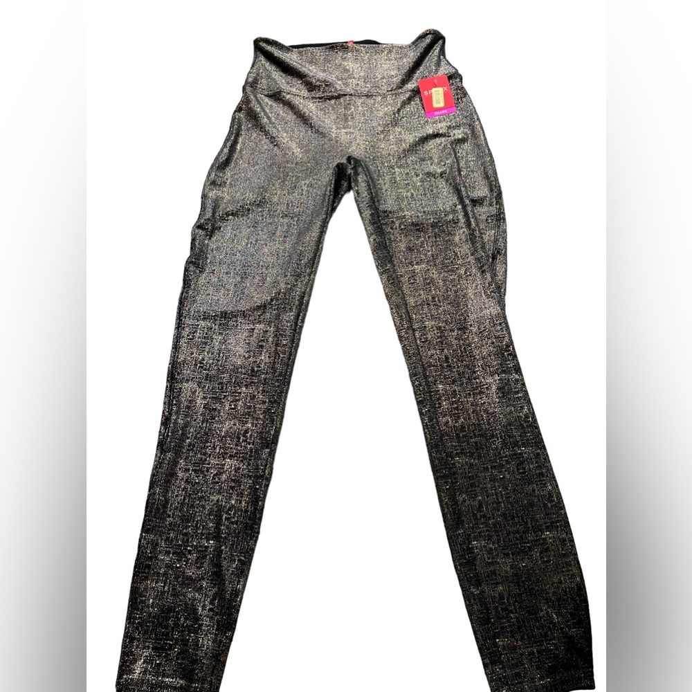 NWT SPANX velvet shimmer leggings